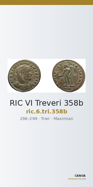 RIC VI Treveri 358b — CANOA