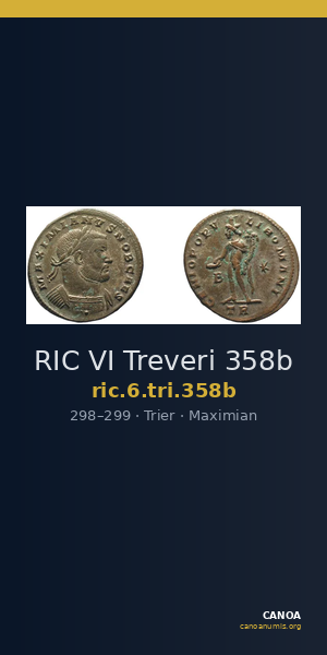 RIC VI Treveri 358b — CANOA
