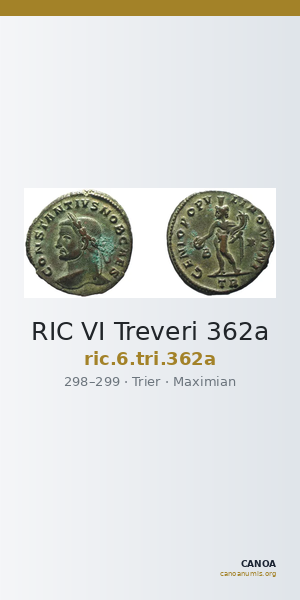 RIC VI Treveri 362a — CANOA