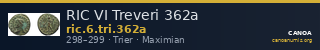 RIC VI Treveri 362a — CANOA