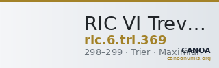 RIC VI Treveri 369 — CANOA