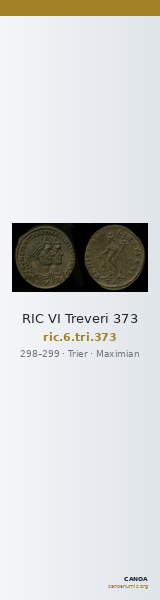 RIC VI Treveri 373 — CANOA