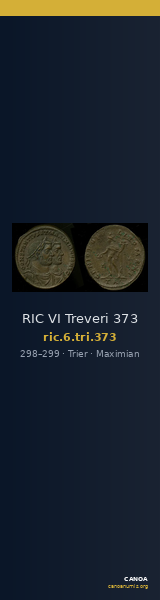 RIC VI Treveri 373 — CANOA