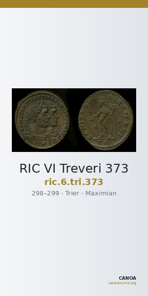 RIC VI Treveri 373 — CANOA