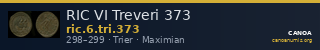 RIC VI Treveri 373 — CANOA