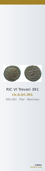 RIC VI Treveri 391 — CANOA