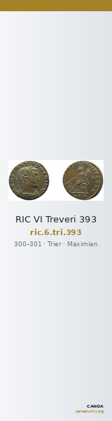 RIC VI Treveri 393 — CANOA