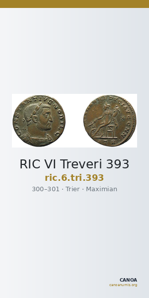 RIC VI Treveri 393 — CANOA