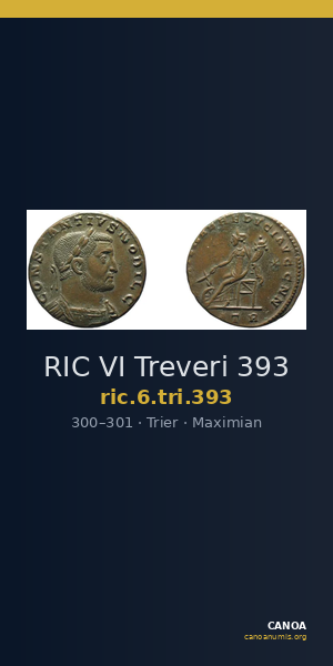 RIC VI Treveri 393 — CANOA
