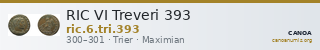 RIC VI Treveri 393 — CANOA