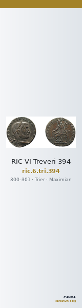 RIC VI Treveri 394 — CANOA