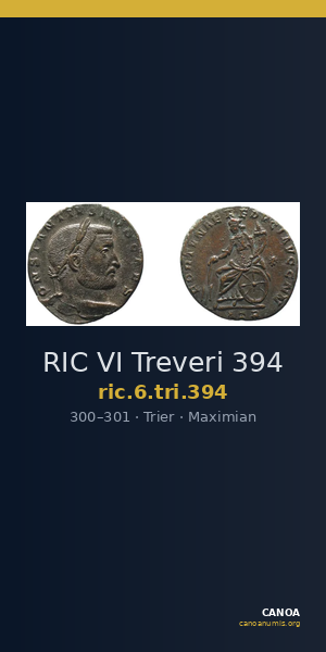RIC VI Treveri 394 — CANOA