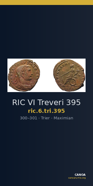 RIC VI Treveri 395 — CANOA