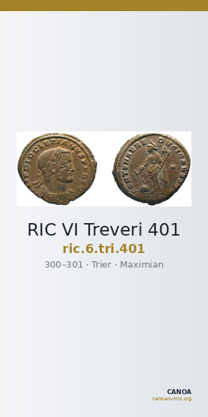RIC VI Treveri 401 — CANOA