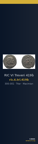 RIC VI Treveri 419b — CANOA