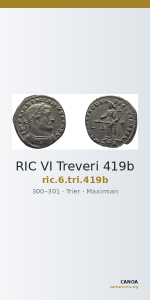 RIC VI Treveri 419b — CANOA