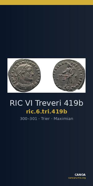 RIC VI Treveri 419b — CANOA