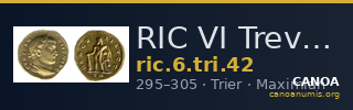 RIC VI Treveri 42 — CANOA