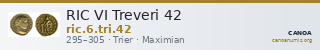 RIC VI Treveri 42 — CANOA