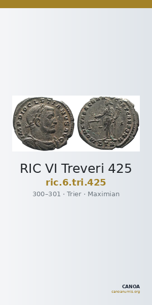 RIC VI Treveri 425 — CANOA