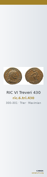 RIC VI Treveri 430 — CANOA