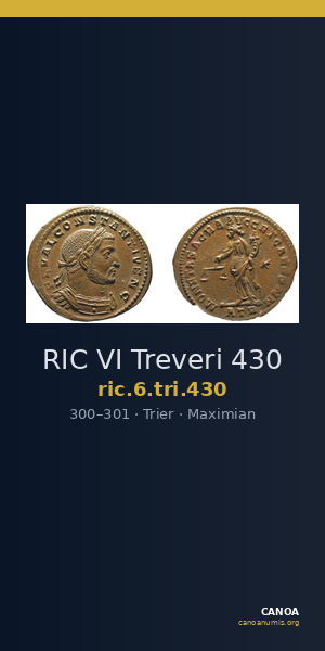 RIC VI Treveri 430 — CANOA