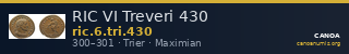 RIC VI Treveri 430 — CANOA