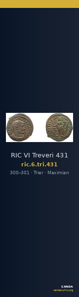 RIC VI Treveri 431 — CANOA