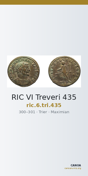 RIC VI Treveri 435 — CANOA