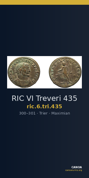 RIC VI Treveri 435 — CANOA