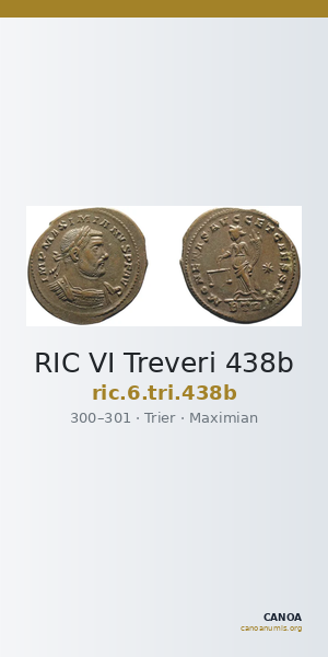 RIC VI Treveri 438b — CANOA