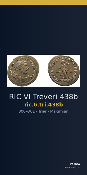 RIC VI Treveri 438b — CANOA