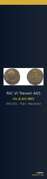 RIC VI Treveri 445 — CANOA