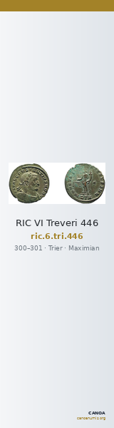 RIC VI Treveri 446 — CANOA