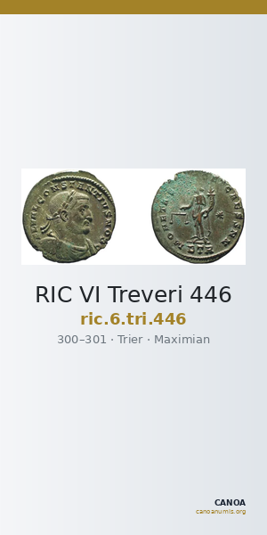 RIC VI Treveri 446 — CANOA