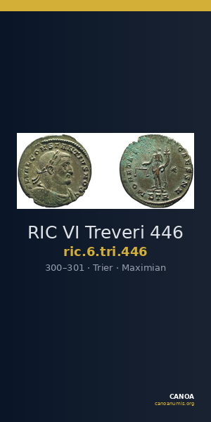 RIC VI Treveri 446 — CANOA