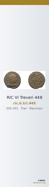 RIC VI Treveri 448 — CANOA