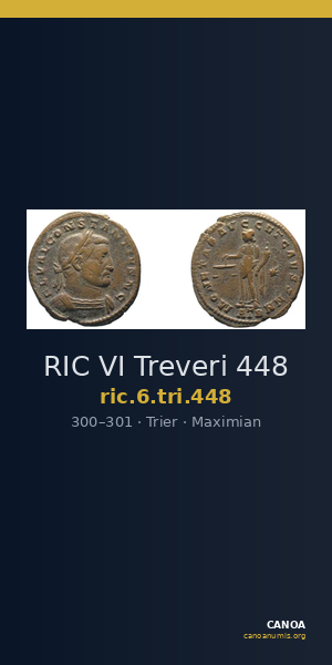RIC VI Treveri 448 — CANOA