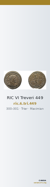 RIC VI Treveri 449 — CANOA