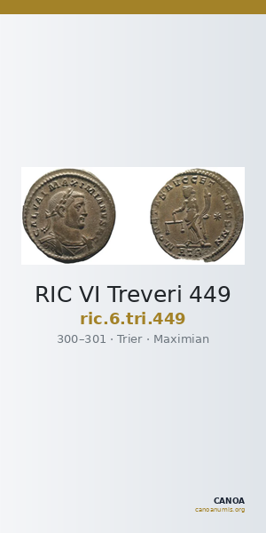 RIC VI Treveri 449 — CANOA