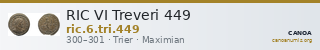 RIC VI Treveri 449 — CANOA