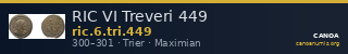 RIC VI Treveri 449 — CANOA