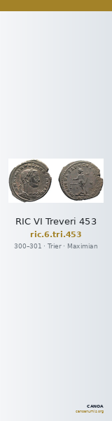 RIC VI Treveri 453 — CANOA