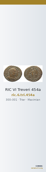 RIC VI Treveri 454a — CANOA