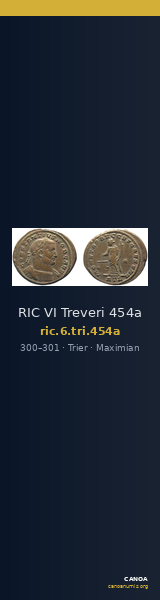 RIC VI Treveri 454a — CANOA