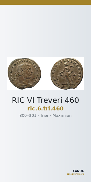 RIC VI Treveri 460 — CANOA