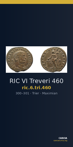 RIC VI Treveri 460 — CANOA