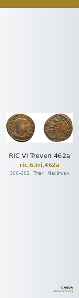 RIC VI Treveri 462a — CANOA