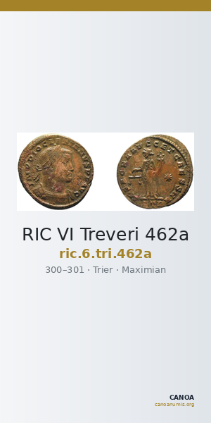RIC VI Treveri 462a — CANOA
