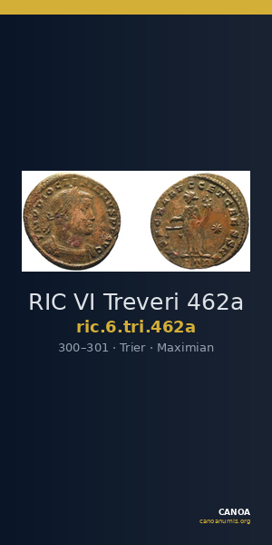 RIC VI Treveri 462a — CANOA